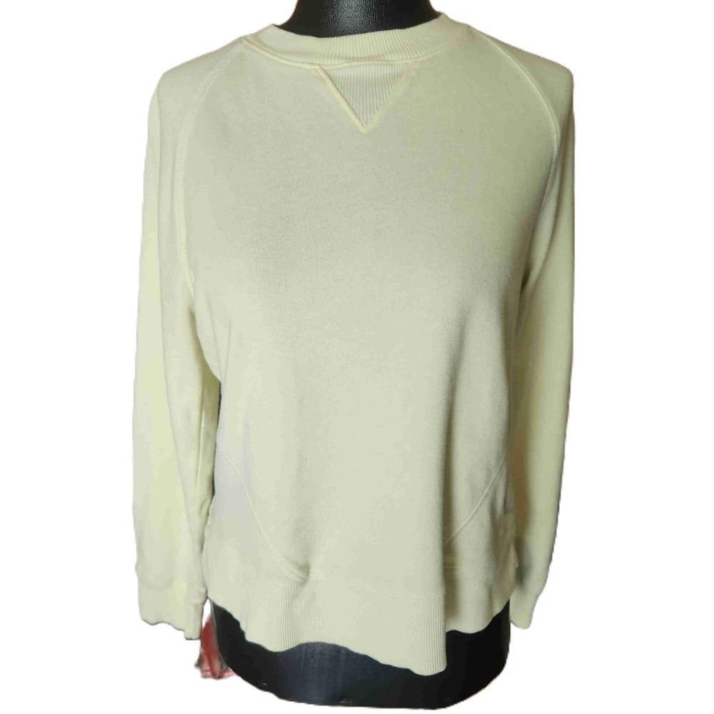 Universal Thread Sweatshirt Light Yellow XS